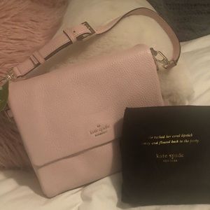Kate Spade ♠️ Holden Street Leather Rose Jade Pink